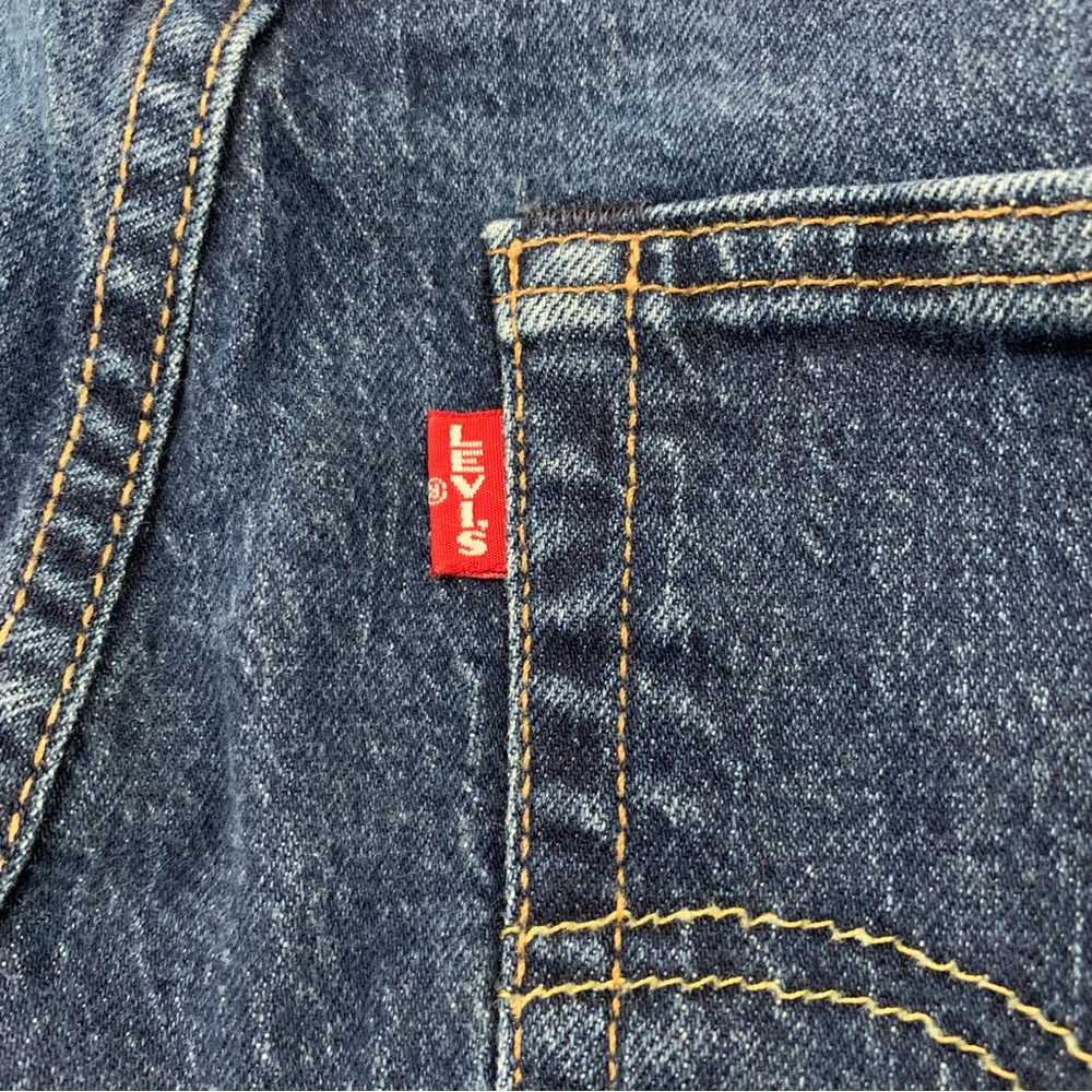 Levis Big E 512 Reproduction Slim Straight Premium Denim Jeans Mens Size 30x30